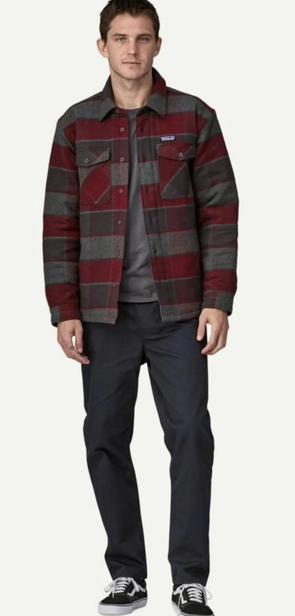 Heren Patagonia Vesten|Overhemden|M's LW Insulated Fjord Flannel Shirt