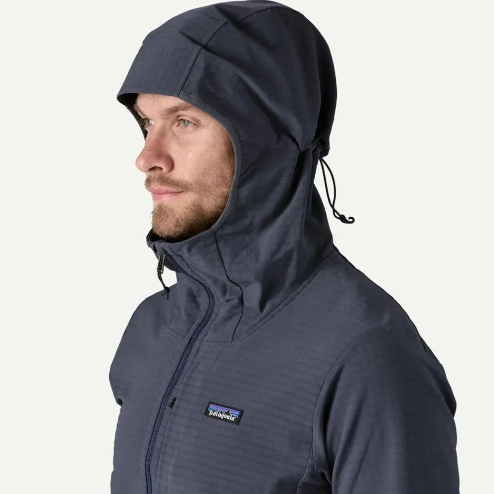 Heren Patagonia Vesten|M's R1 techface hoody