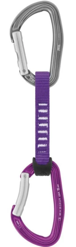 Petzl Karabiners|Quickdraw Djinn Axess violet 11 cm