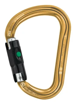 Petzl Karabiners|William ball-lock gold