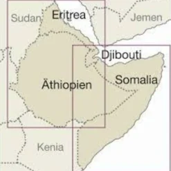 Reise know how Afrika|Landkaart Ethiopie, Somalië