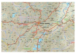 Reise know how Afrika|Landkaart Ethiopie, Somalië