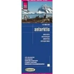 Reise know how Antarctica|Landkaart Antarctica