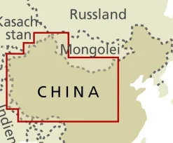 Reise know how China & Mongolië|Wegenkaart China West