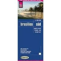 Reise know how Zuid-Amerika|Wegenkaart Brazilië Zuid