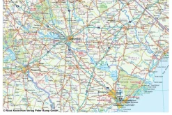 Reise know how Verenigde Staten|Wegenkaart USA 9 Zuidoost