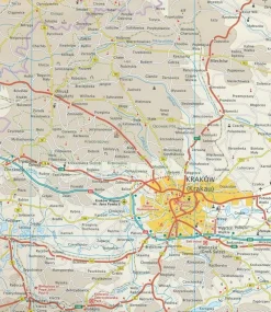 Reise know how Oost-Europa|Wegenkaart Polen Zuidoost