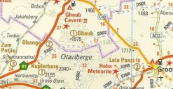 Reise know how Afrika|Wegenkaart Namibië