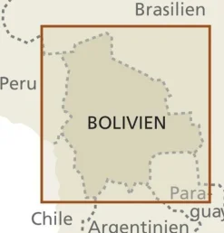 Reise know how Zuid-Amerika|Wegenkaart Bolivia