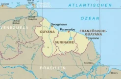 Reise know how Zuid-Amerika|Wegenkaart Suriname