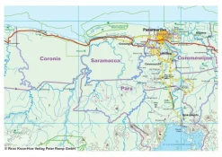 Reise know how Zuid-Amerika|Wegenkaart Suriname