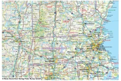 Reise know how Verenigde Staten|Wegenkaart USA 4 Noord Oost