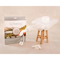 Relags Flessen & Waterzakken|Foldable water carrier 'Flatboy'2 in 1 10L