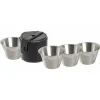 Relags Campingservies|RVS Bekerset 4-in-1