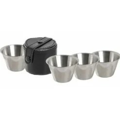 Relags Campingservies|RVS Bekerset 4-in-1