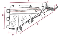 Revelate Designs Fietstassen|Fietstassen|Ranger Ecopac Frame Bag