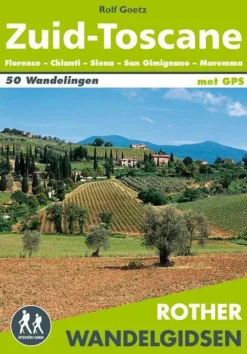 Rother Nederlandstalig Italië & Malta|Wandelgids Zuid-Toscane