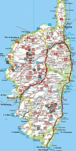 Rother Nederlandstalig Frankrijk|Wandelgids Corsica