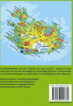 Rother Nederlandstalig Scandinavië & Ijsland|Wandelgids IJsland