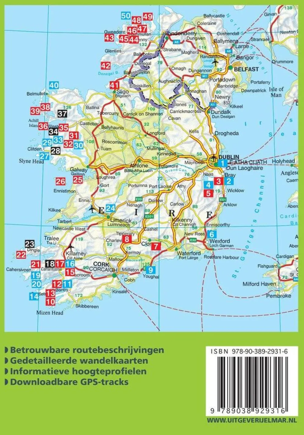 Rother Nederlandstalig Groot-Brittanië & Ierland|Wandelgids Ierland
