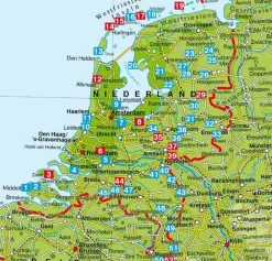 Rother Nederlandstalig Benelux|Wandelgids Nederland