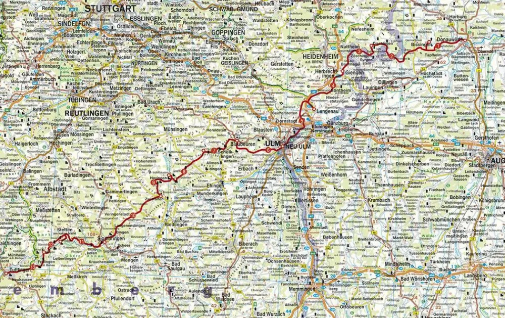 Rother Duitsland|Wandelgids Alb Südrand-Weg