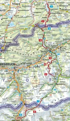 Rother Oostenrijk|Wandelgids Alpenüberquerung Tegernsee - Sterzing