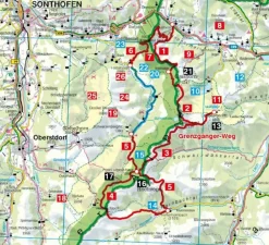 Rother Duitsland|Wandelgids Grenzgänger-Weg