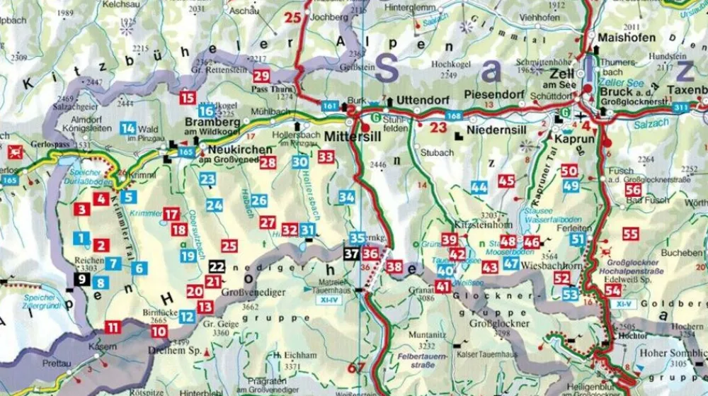 Rother Oostenrijk|Wandelgids Hohe Tauern Nationalpark Nord