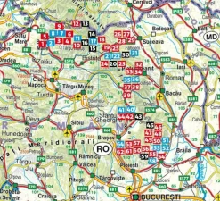 Rother Oost-Europa|Wandelgids Rumänien - Ostkarpaten