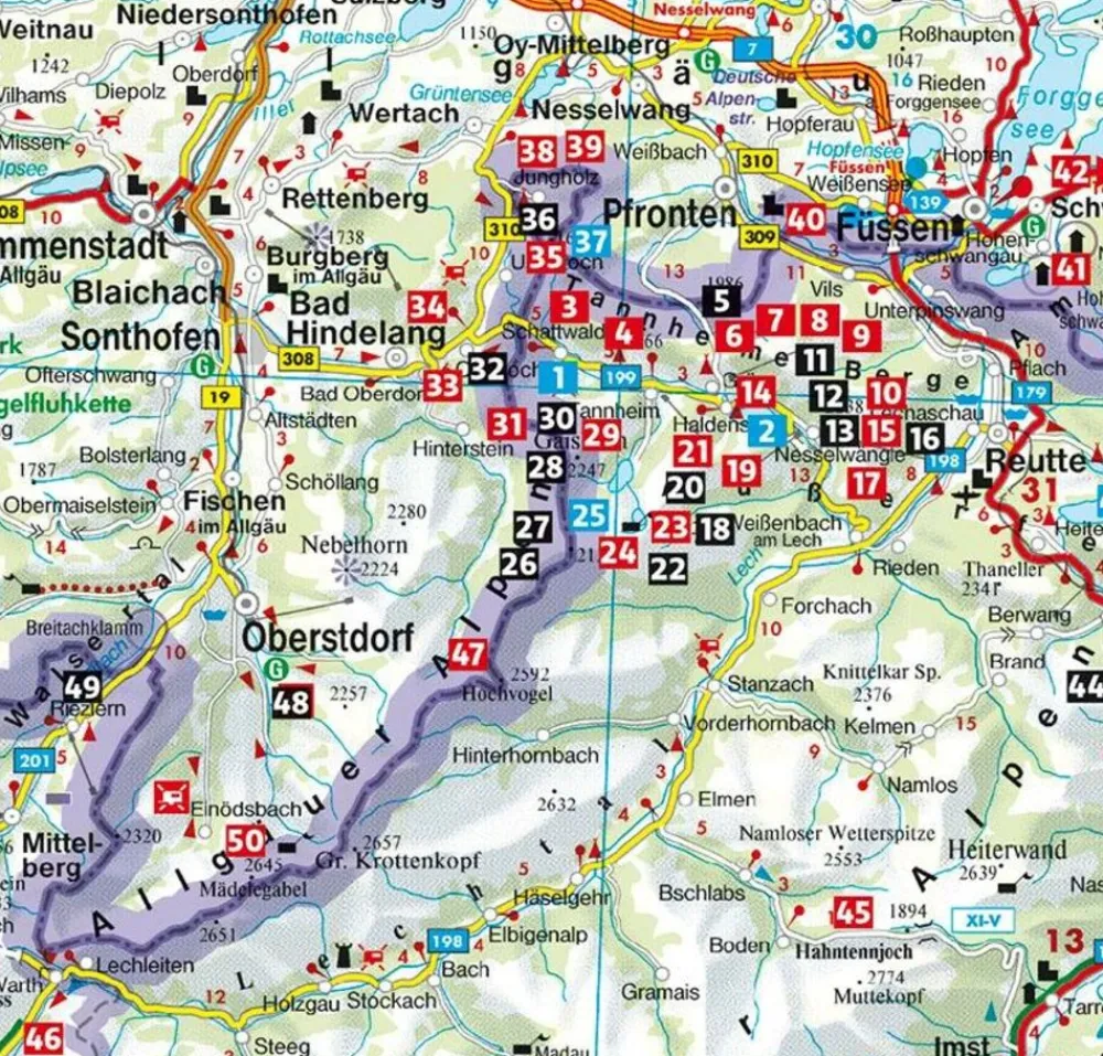 Rother Oostenrijk|Wandelgids Tannheimer Tal