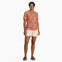 DAMES Royal Robbins Shirts Dames|Featherweight scoop tee w