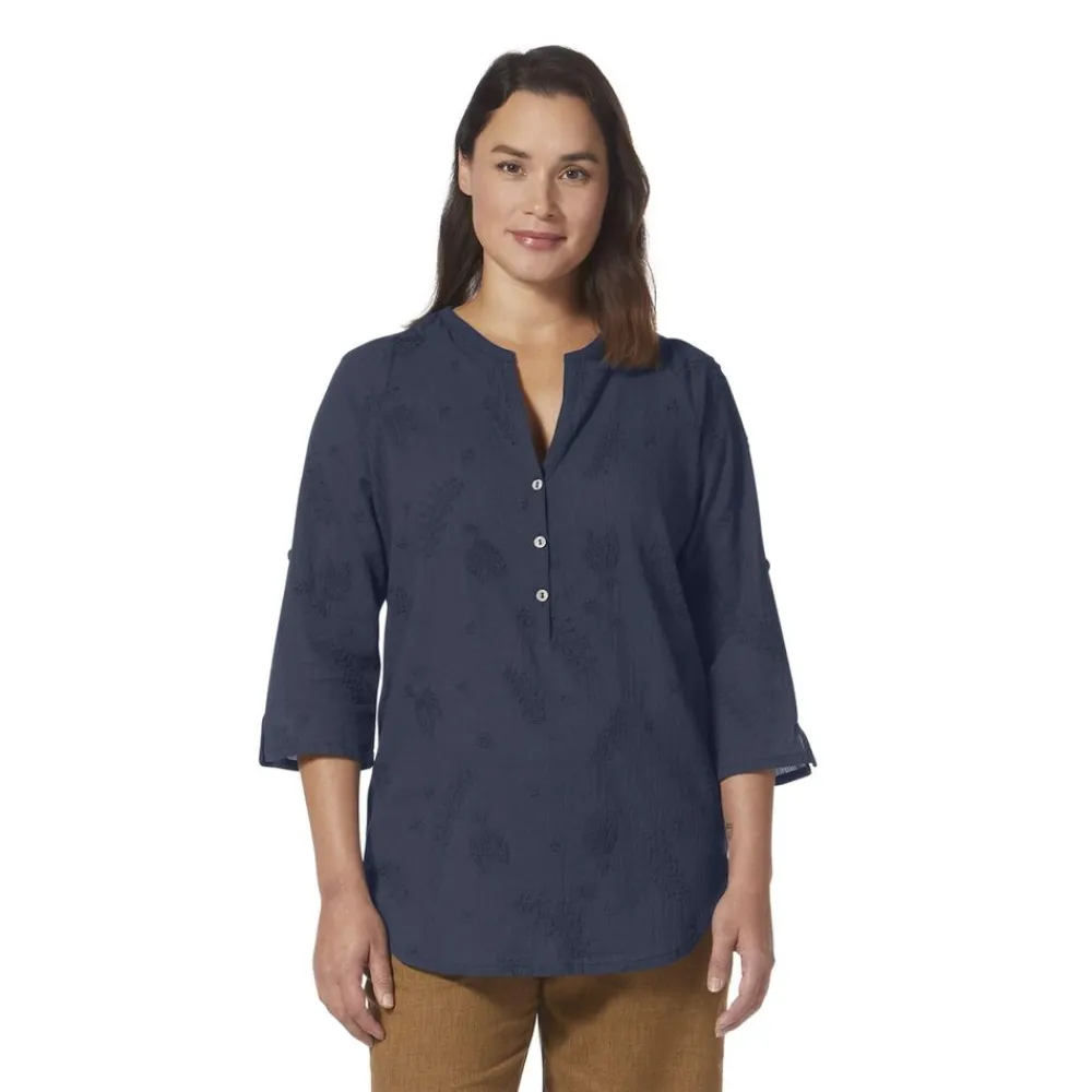 DAMES Royal Robbins Shirts Dames|Blouse|Oasis II Tunic 3/4 sleeve