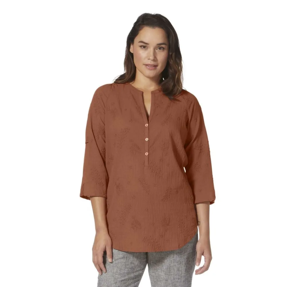 DAMES Royal Robbins Shirts Dames|Blouse|Oasis II Tunic 3/4 sleeve