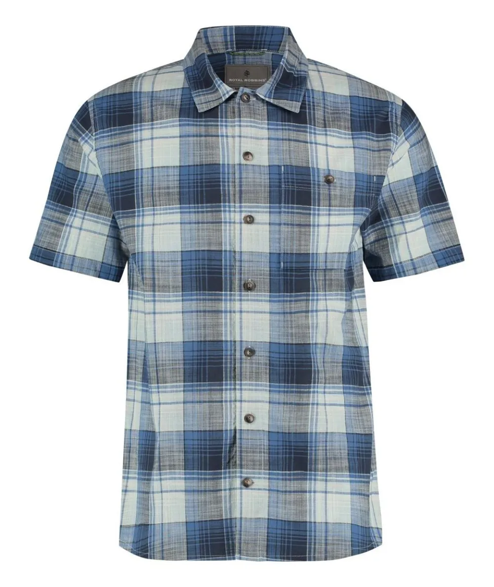 Heren Royal Robbins Overhemden|Redwood Plaid S/S
