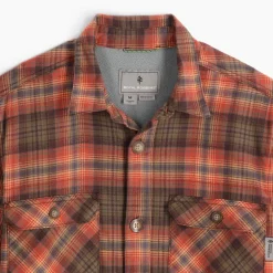 Heren Royal Robbins Vesten|Overhemden|Snowcap lined flannel l/s