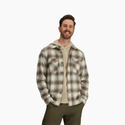 Heren Royal Robbins Vesten|Overhemden|Snowcap lined flannel l/s