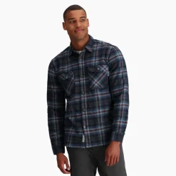 Heren Royal Robbins Vesten|Overhemden|Snowcap lined flannel l/s