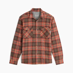Heren Royal Robbins Vesten|Overhemden|Snowcap lined flannel l/s