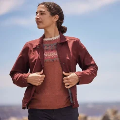 DAMES Royal Robbins Truien|Westlands fairisle crew