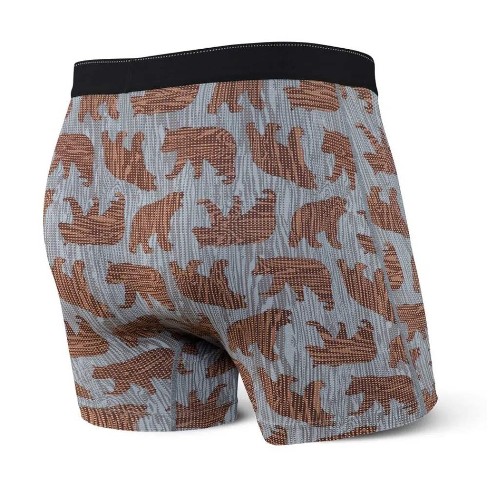 Heren saxx Ondergoed Heren|Quest boxer brief fly