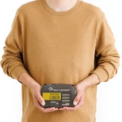 Sea To Summit Lakenzakken|Reactor Sleeping Bag Liner Mummy W/ Drawcord Stand