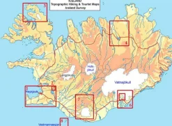 Serkort IJsland Scandinavië & Ijsland|Wandelkaart 7 Porsmörk Landmannalaugar