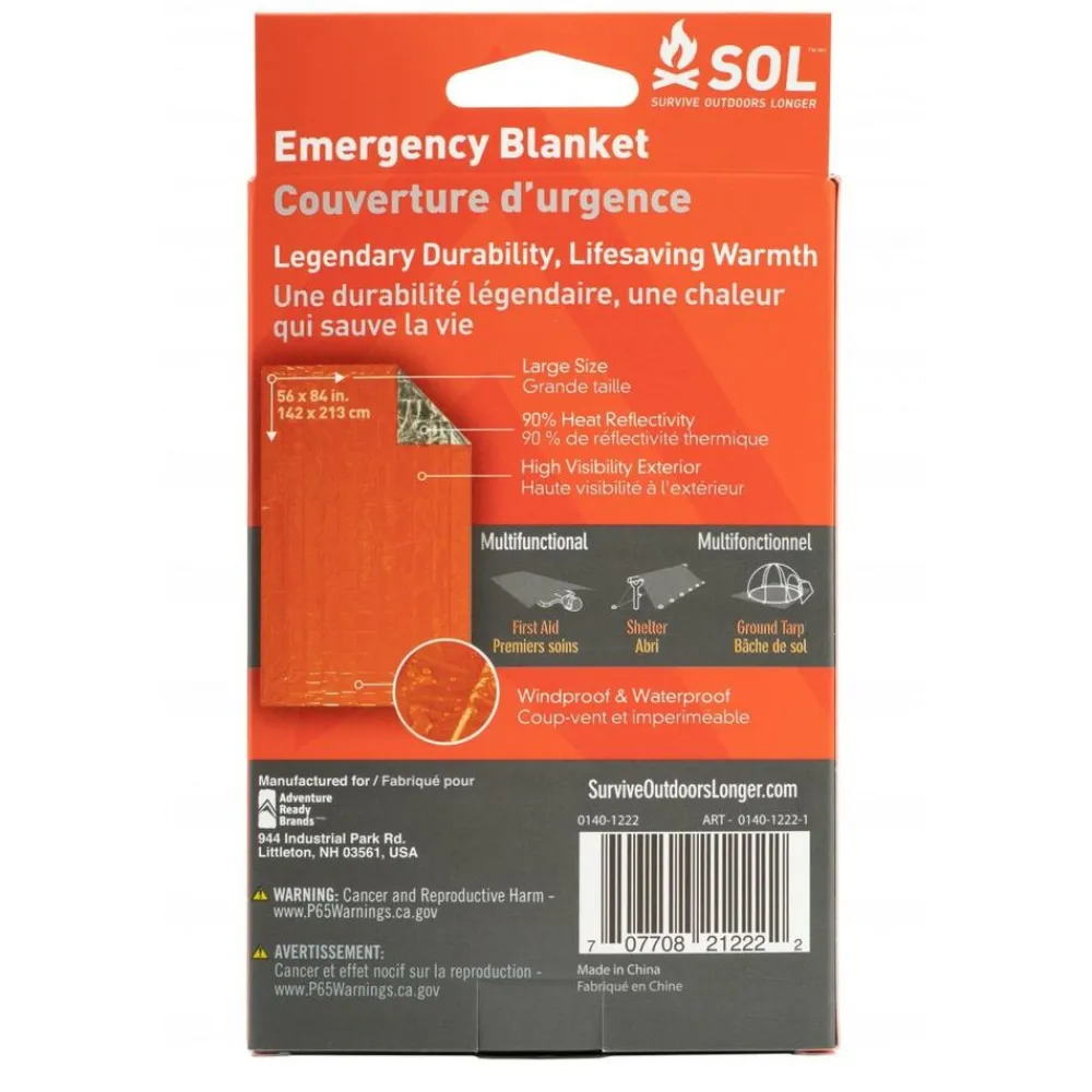 Sol Ehbo|Thermische nooddeken