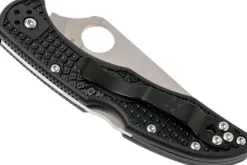Spyderco Messen|Delica 4 lightweight black VG-10 PE