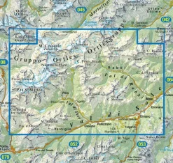 Tabacco Italië & Malta|048 Val di Peio