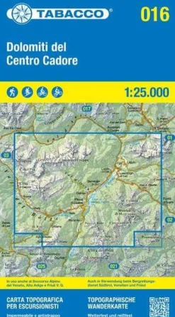Tabacco Italië & Malta|Dolomiti del Centro Cadore 016