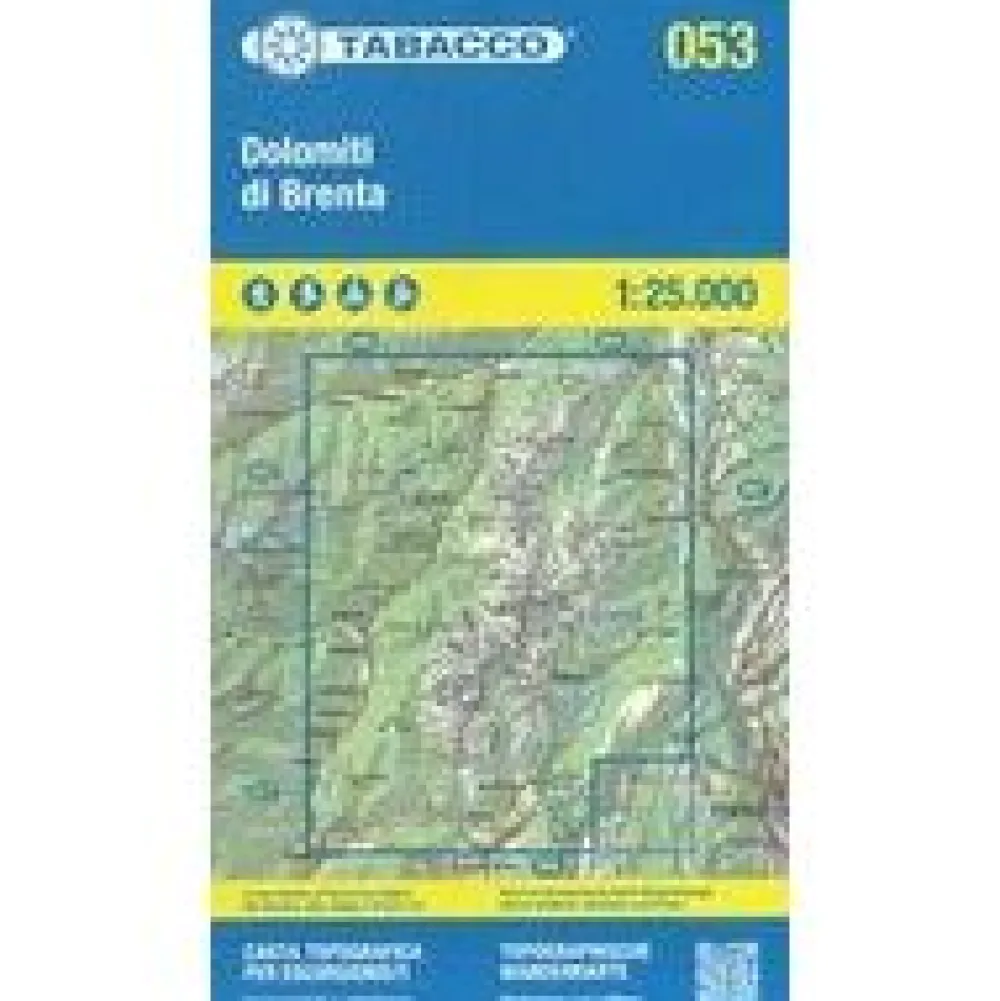 Tabacco Italië & Malta|Dolomiti Di Brenta 053 Gps