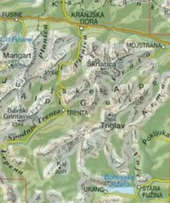 Tabacco Italië & Malta|Topografische wandelkaart 065 Alpi Giulie Orientali 1:25.000