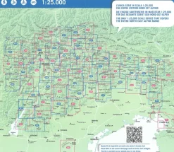 Tabacco Italië & Malta|Topografische wandelkaart 02 Forni di Sopra 1:25.000